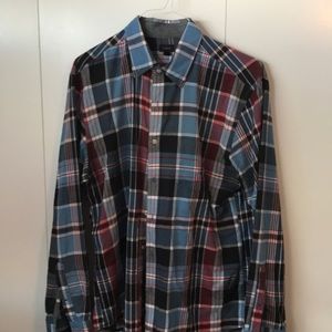 Men’s J.Crew full length casual button-down